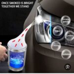 دستگاه شفاف سازی چراغ خودرو. تک بدون محلول